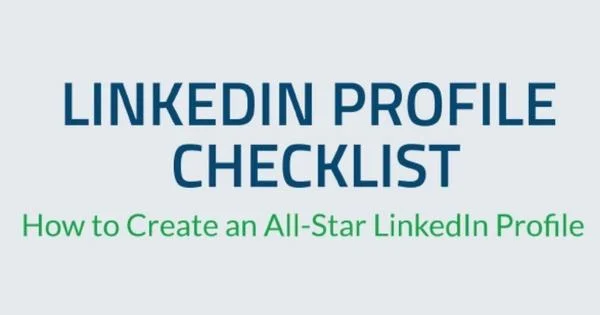 How to create an all star LinkedIn profile page featured image